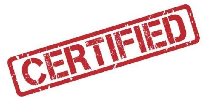 gecertificeerd