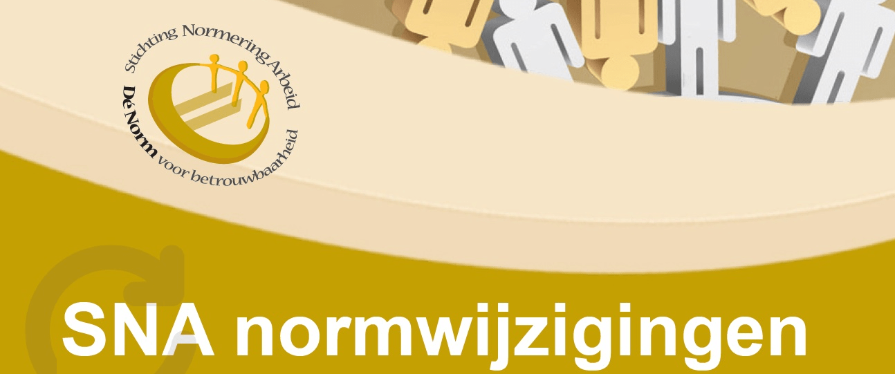 SNA-normwijzigingen